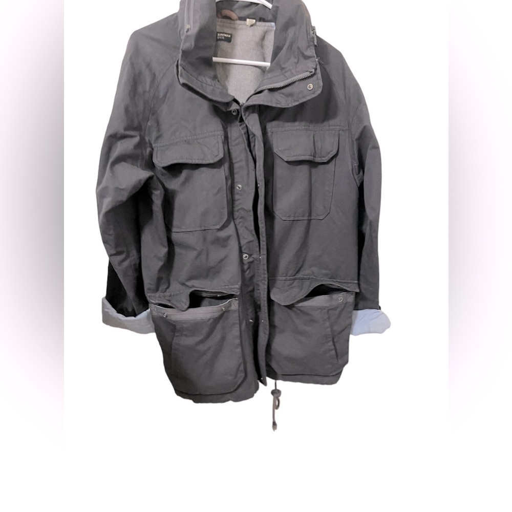 Burkman Bros Men's Premium Parka Jacket W/ Hood (size Xl) Many Pockets